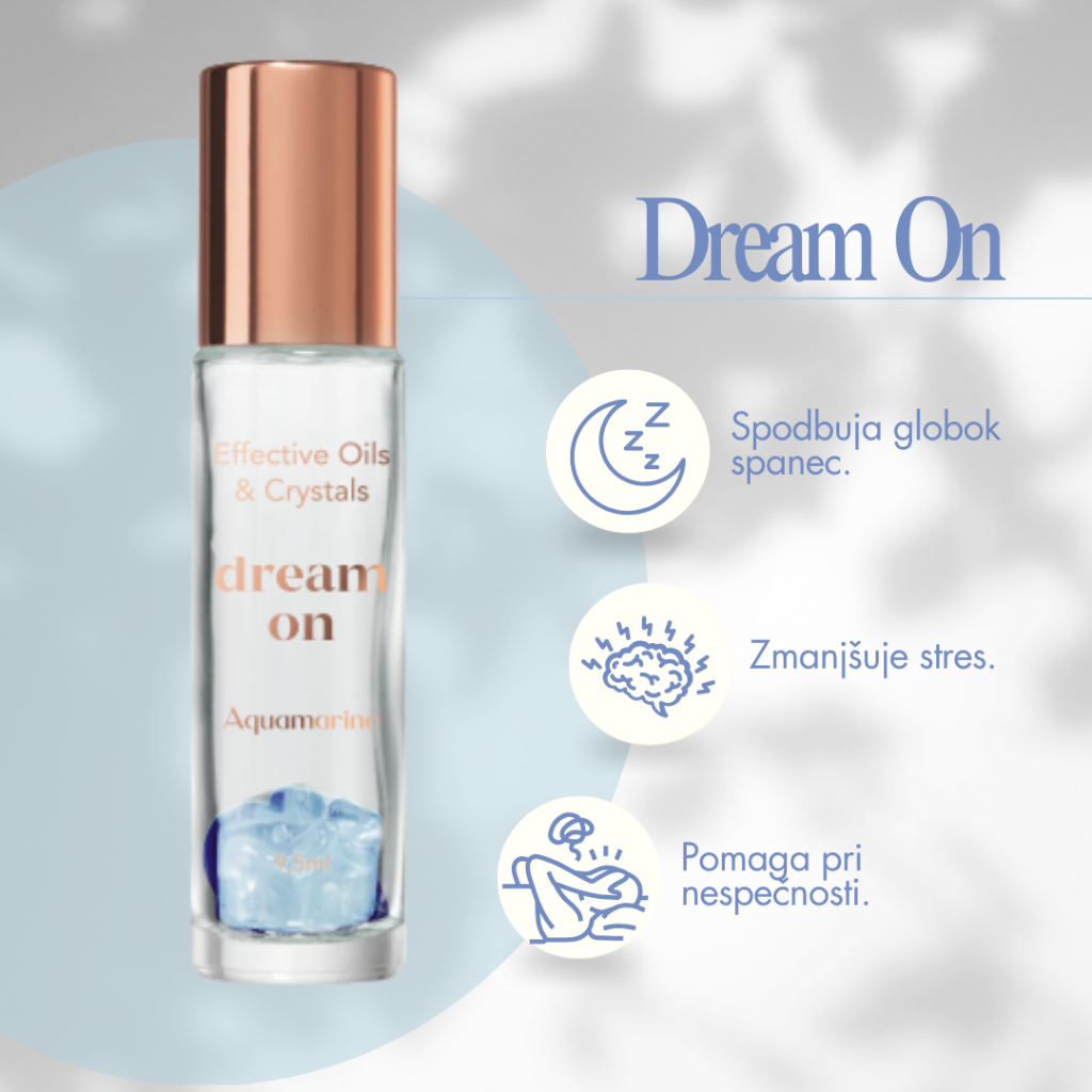 Essterra essential oils with crystals