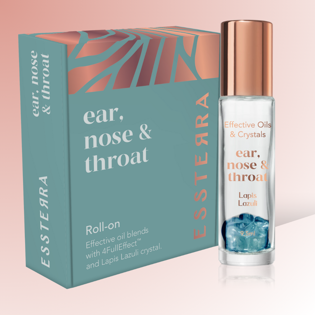 Essterra essential oils with crystals