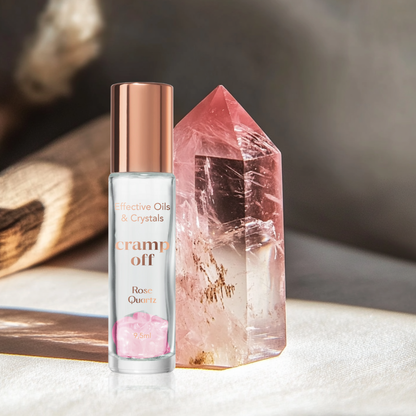 Essterra essential oils with crystals
